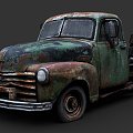 Old Truck 3d model