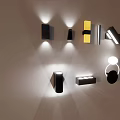 Modern Stylish Wall Lamps With Various Designs And Illuminated Lighting