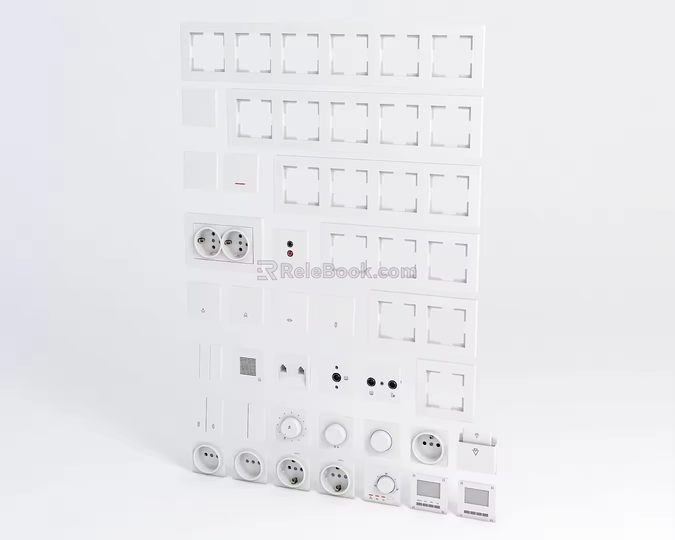 Switch panel 3d model
