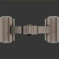 Stargate Spacetime Gate Sci-Fi Door Ring Door Loop Sci-Fi Ring Portal Shuttle Door 3d model