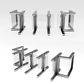 Entrance gate access control machine 3d model