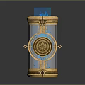 Modern Sci-Fi Equipment Sci-Fi Items Sci-Fi Components High-Tech Components 3d model