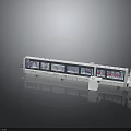 Automatic Industrial Precision Production Line Equipment with Transparent Windows and Control Panel for Manufacturing Processing
