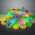 Game Environment Game Scene Fairy Tale Scene Fairy Tale Magic Scene Magic Item Fantasy Scene 3d model