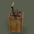 explosive plunger 3d model