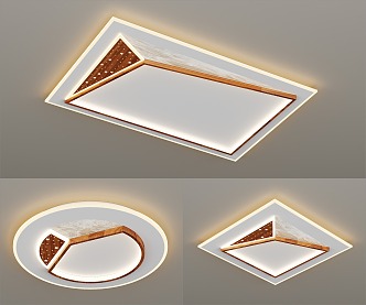 modern ceiling lamp 3d model