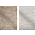 Modern Silent Rectangular Woven Carpet 3d model