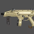 submachine gun 3d model
