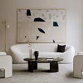 Modern Sofa Coffee Table Combination Sofa Coffee Table 3d model