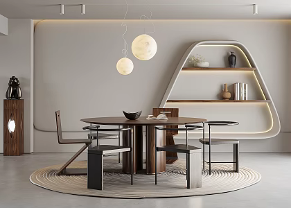 Modern Restaurant 3d model