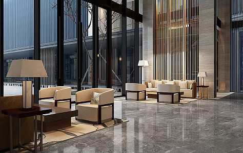 Leisure area 3d model