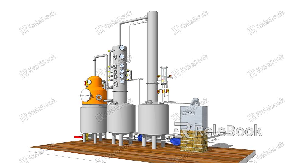 modern distillation machine model