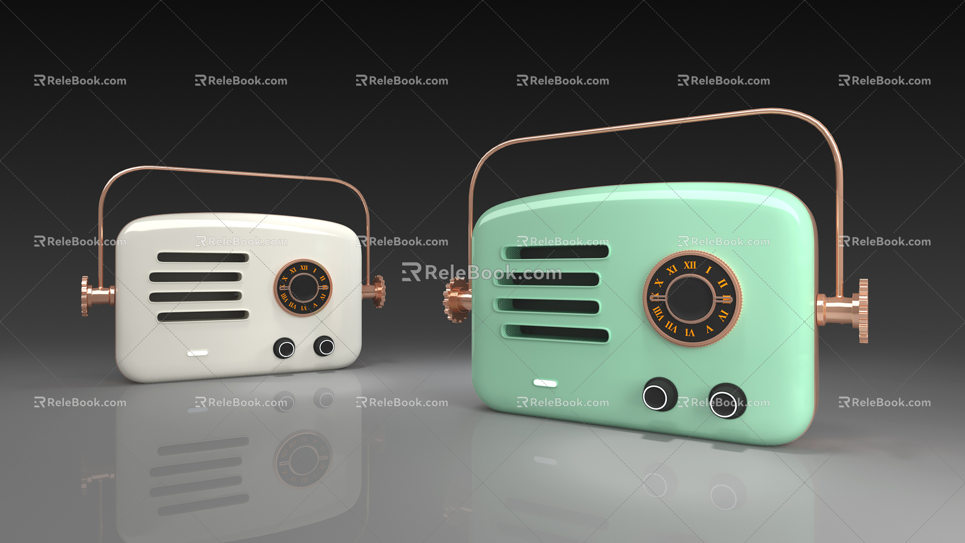 Modern Radio 3d model