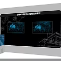 Tobacco and Liquor Store Display Shelves With Premium Alcohol Bottles And Cigarette Packs