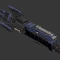 Freedom-class dreadnought 3d model