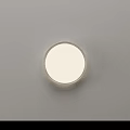 Modern Minimalist Bedroom Ceiling Light Featuring Wave Edge Round Soft Lighting 3d model