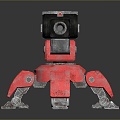 laser tower turret turntable sci-fi tower defense game tower defense sci-fi turret game turret game turret 3d model