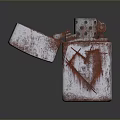 Lighter Mechanical Lighter Kerosene Lighter Windproof Lighter Realistic 3d model