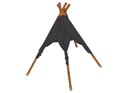 Tent Children's Tent 3d model