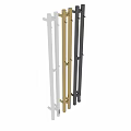 Modern Metal Poles Available In White Gold And Black Color Choices