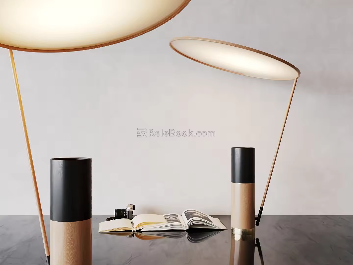 Quiet Table Lamp 3d model
