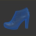 High Heels Stiletto Shoes Stiletto Heels Thick Heel Shoes Thick Heel Shoes High Heel Shoes Fashion High Heel Shoes 3d model