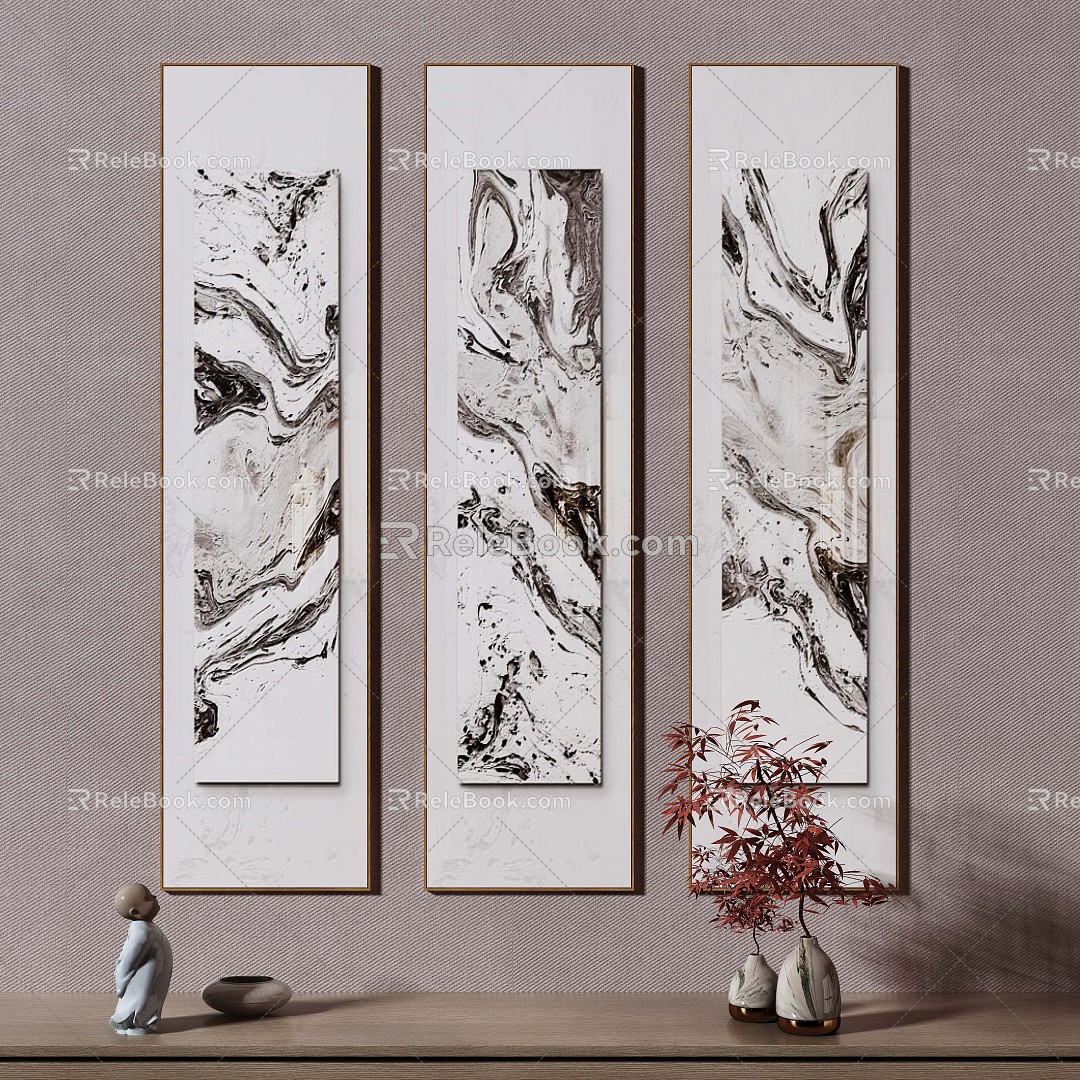 New Chinese Decorative Painting model