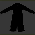 Stylish Long Black Leather Coat With Pockets For Daily Use And Warmth