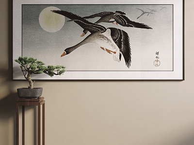 New Chinese Animal Painting Decorative Painting model