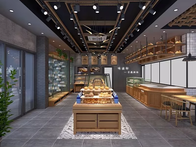 Cake Shop 3d model