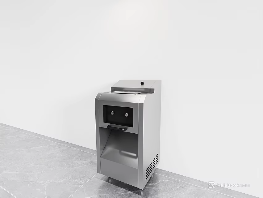 Stainless Steel Commercial Water Dispenser Modern Stand Up Design For Office Use 3d model 