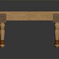 Wooden Square Dining Table With Light Wood Tabletop Drawers And Red Accent Legs
