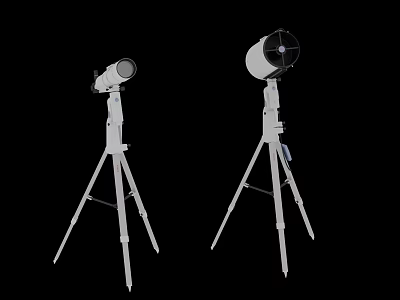 Commercial Telescope Equipment With Stable Tripod Stands For Business Use 3d model