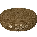 Japanese futon cushion 3d model