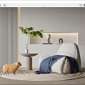 Modern Lazy Sofa Lazy Sofa Corner Set 3d model