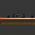 Functional Vehicle Heavy Duty Sweeper Brush Attachment for Road Cleaning Tasks