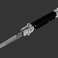 spring knife switch knife 3d model