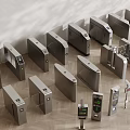 Stainless Steel Turnstiles As Modern Public Facilities For Access Control Systems