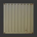 Branded Shipping Container With container.com Logo And Metal Structure For Storage And Transport Use