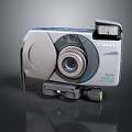 DSLR Camera Card Machine Digital Camera Digital Camera Photographic Equipment 3d model