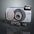 DSLR Camera Card Machine Digital Camera Digital Camera Camera Photographic Equipment 3d model