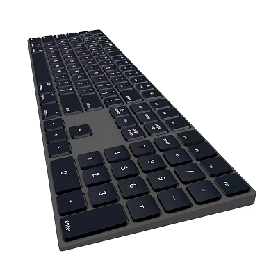 Modern Keyboard Decorations 3d model Modern Keyboard Decorations 3d model