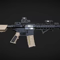 M4A1 Custom Rifle 3d model