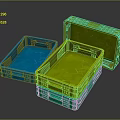 Durable Colorful Stackable Plastic Storage Boxes With Lids For Home Organization