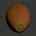 Ripe Papaya Fruit With Vibrant Orange Color And Smooth Texture Isolated On Dark Background