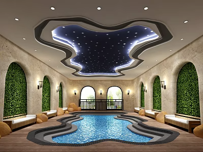 Modern Swimming Pool Children's Swimming Pool 3d model