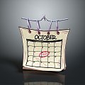 Calendar Cartoon Calendar Desk Calendar Next Generation Item 3 Print 3d model