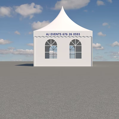 Modern Tent 3d model