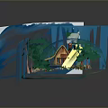 Game Environment Game Scene Fairy Tale Scene Fairy Tale Magic Scene Magic Item Fantasy Scene 3d model