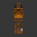 Rusty Vintage Model Trucks With Detailed Design And Classic Appearance 3d model